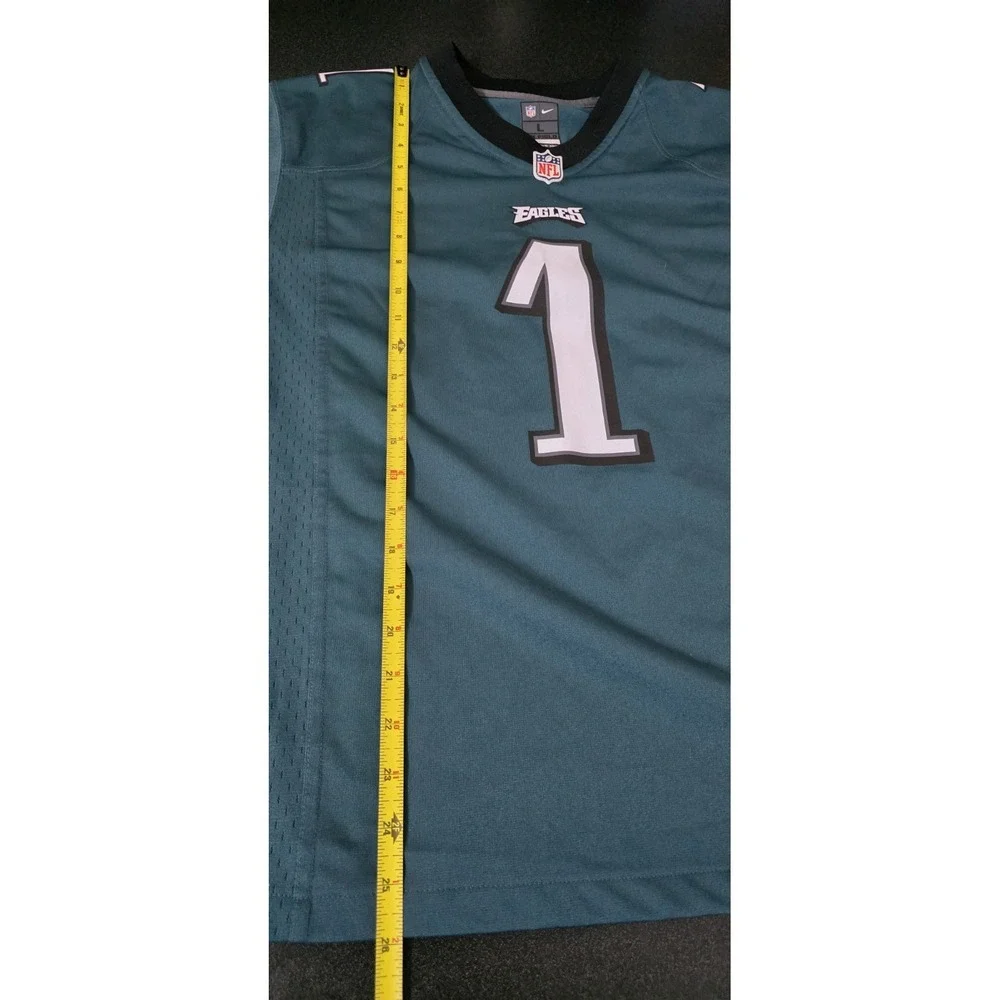 Nike Youth Philadelphia Eagles J. Hurts 2023 Game Jersey Green L NFL‎ Football